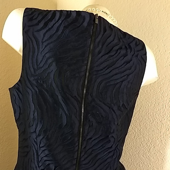 Midnight Blue Sheath Dress - Picture 5 of 6